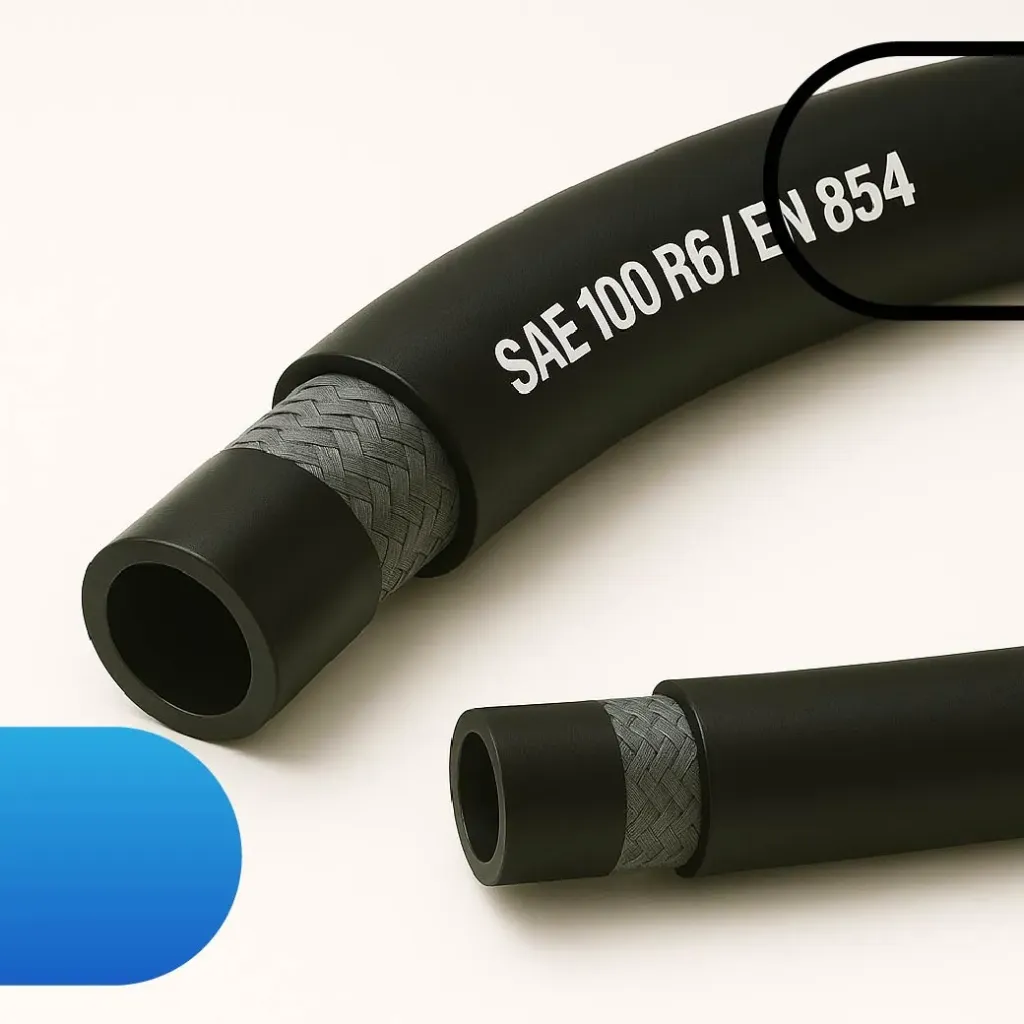 1101-SAE-100R3,R6-TEXTILE-BRAID-HYDRAULIC-HOSE