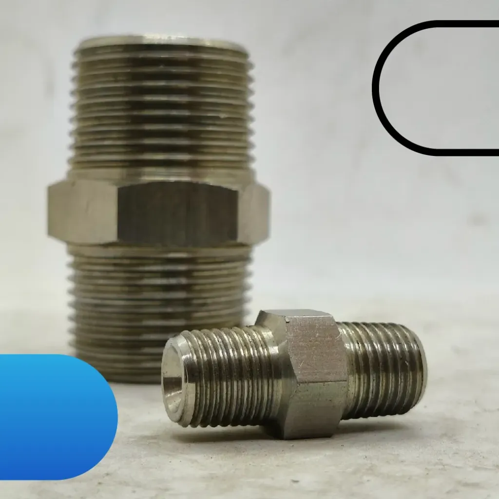 ข้อต่อสแตนเลส 3213-PM+PM(SUS)