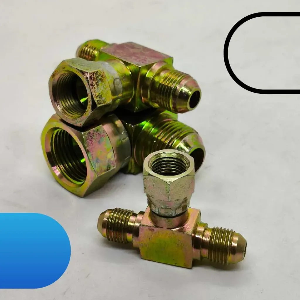 ข้อต่อเหล็ก Nipple 3153-3WAY-JM+JS+JM