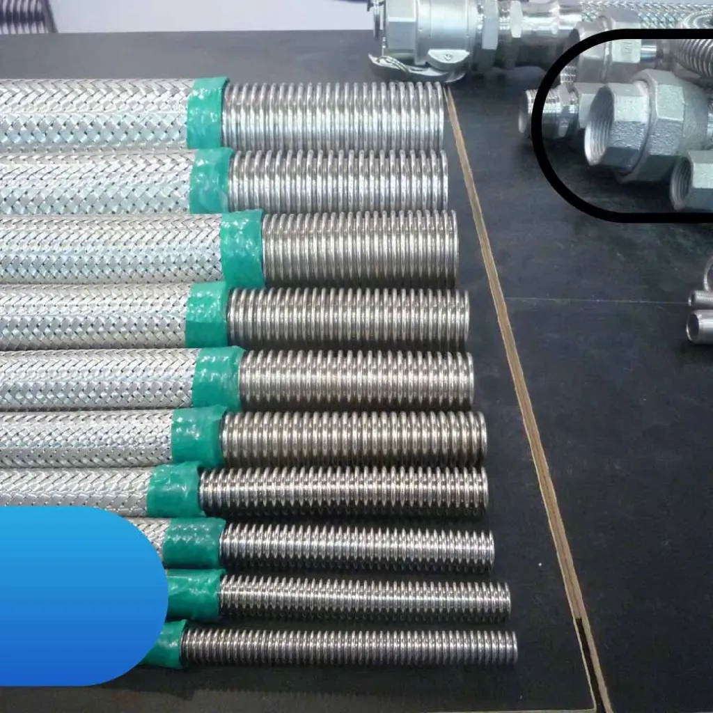 สายท่ออ่อนสแตนเลส 1201 Annular Corrugated Metal Hose