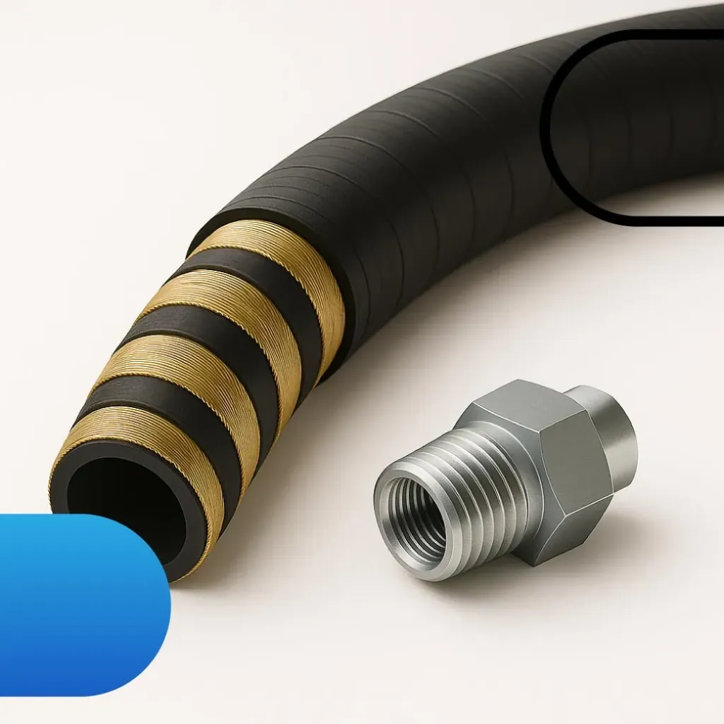 สายไฮดรอลิค-1101 EN856 4SP,4SH,R13,R15 HYDRAULIC-HOSE