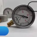 7601-02-Gauge Hydraulic-เกจ์ไฮดรอลิค หน้าปัด 4.0 นิ้ว