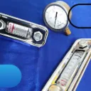 7803-OIL LEVEL & TEMPERATURE GAUGE-ตัววัดระดับและอุณหภูมิน้ำมันไฮดรอลิค